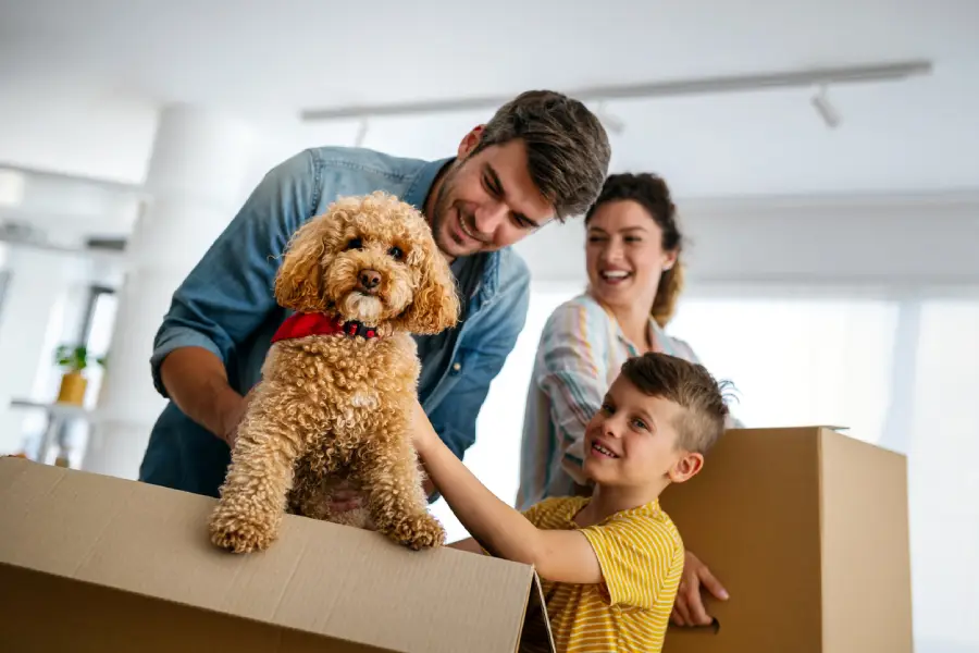 Family moving items into self-storage in Cookeville