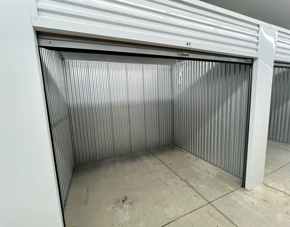 Interior climate-controlled storage units at Stor Stuf in Cookeville